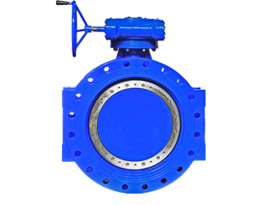 Double Offset Resilient Seated Butterfly Valve