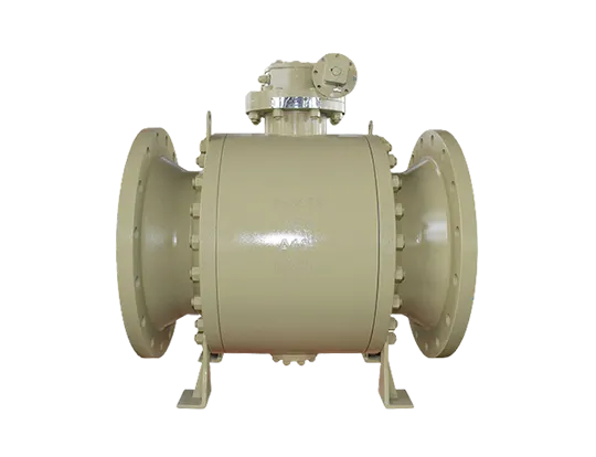 Bawasan ang Port Trunnion Mounted Ball Valve